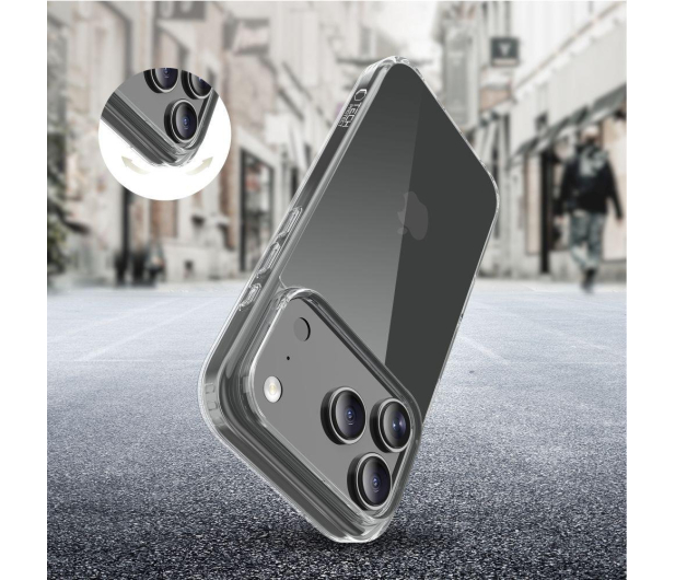 Tech-Protect Flexair Hybrid do Iphone 17 Pro Clear - 1359636 - zdjęcie 3